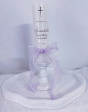 Load image into Gallery viewer, “Pearl” Baptism Candle
