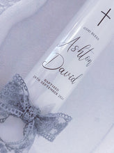 Load image into Gallery viewer, “Camilla Lace” Baptism Candle