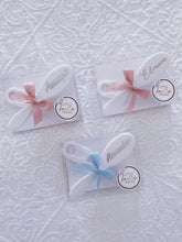 Load image into Gallery viewer, Personalised White Baby Brush & Comb Set.