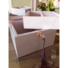 Load image into Gallery viewer, Personalised Jewellery Box ( Lilac )