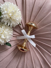 Load image into Gallery viewer, Gold Plated Baby Rattle
