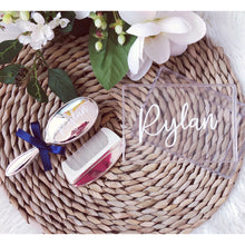 Load image into Gallery viewer, Silver Plated Baby Brush & Comb Set.