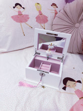 Load image into Gallery viewer, "Ballerina" Musical Personalised Jewellery Box ( IN STOCK )