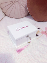 Load image into Gallery viewer, "Ballerina" Musical Personalised Jewellery Box ( IN STOCK )