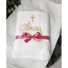 Load image into Gallery viewer, Embroidered Bath Towel