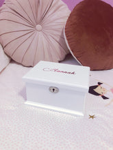 Load image into Gallery viewer, "Ballerina" Musical Personalised Jewellery Box ( IN STOCK )