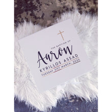 Load image into Gallery viewer, Large White Keepsake Box, Child’s hanger & Brush and Comb Set.