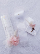 Load image into Gallery viewer, Stole and Candle Set ( Lemon Design )