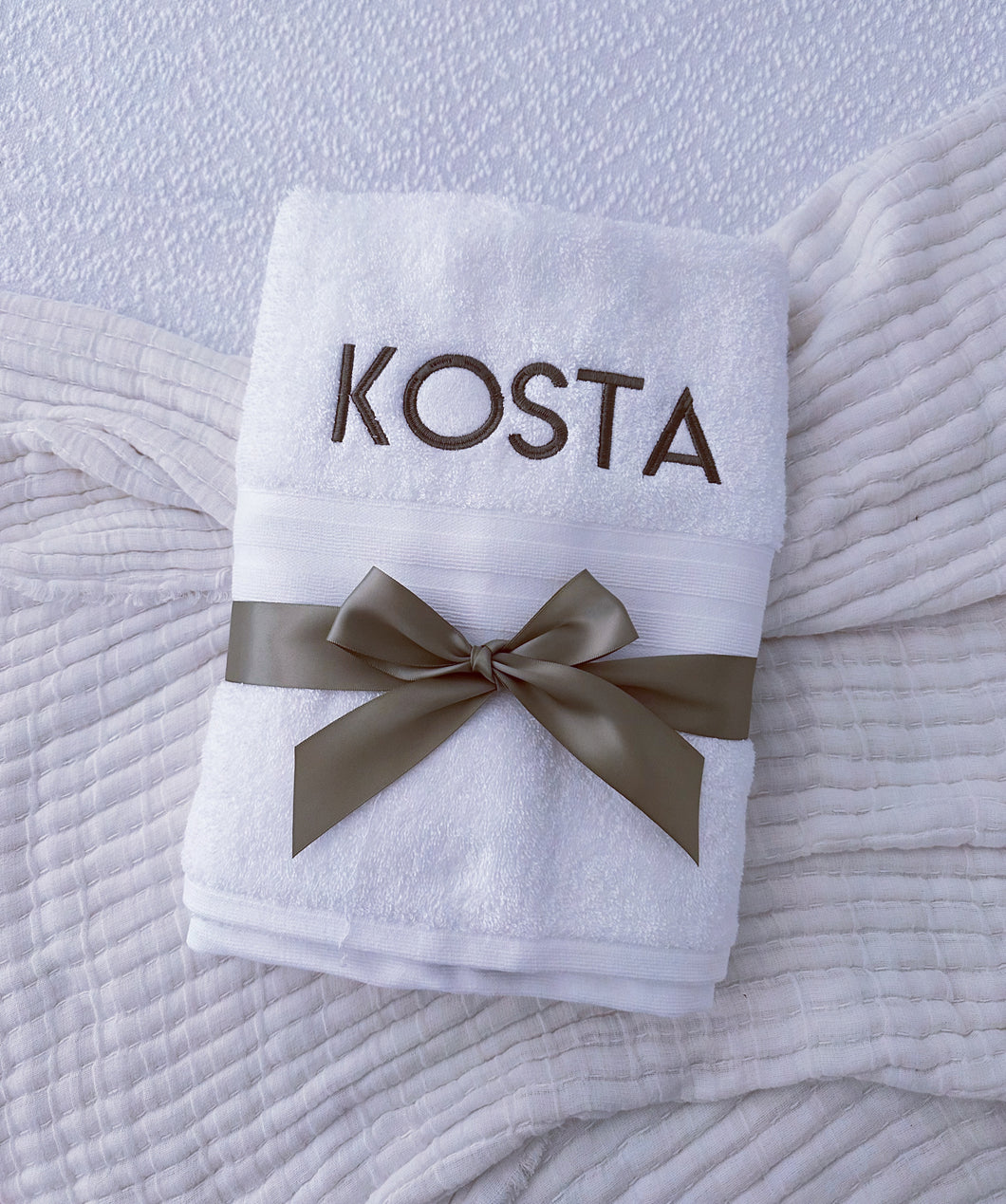 Embroidered Hand Towel