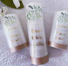 Load image into Gallery viewer, &quot;3 Set&quot; Baptism Candles
