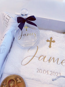Round Holy Water Bottle