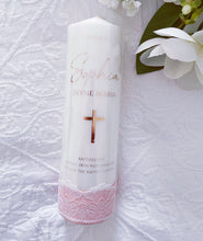 Load image into Gallery viewer, &quot;Danielle&quot; Baptism Candle

