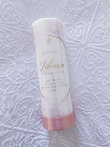 "Daisy" Baptism Candle