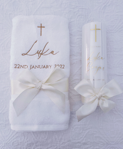 Candle and Hand Towel Pack