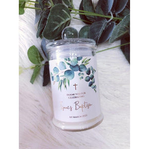 Soy Candle Favour Jar