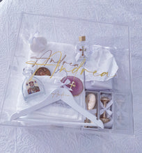 Load image into Gallery viewer, Acrylic Orthodox Christening Box

