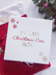 Personalised Christmas Eve Box ( snowflake)