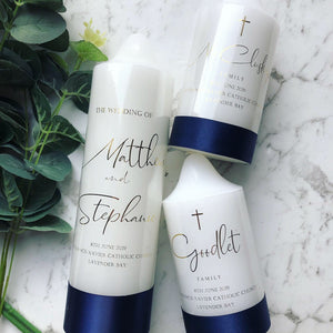 Wedding Candle Unity Set
