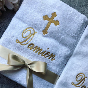 Embroidered Hand Towel