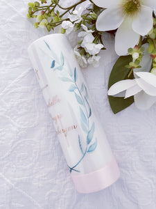 "Nathan" Baptism Candle