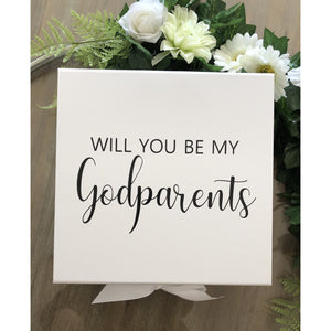 “ Will you be my Godparents “ Gift Box