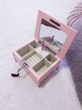 Load image into Gallery viewer, &quot;Pink Ballerina&quot; Musical Personalised Jewellery Box IN STOCK AND SHIPS IN 5 DAYS
