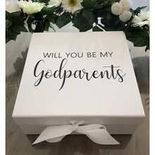 Load image into Gallery viewer, “ Will you be my Godparents “ Gift Box

