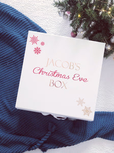 Personalised Christmas Eve Box ( snowflake)