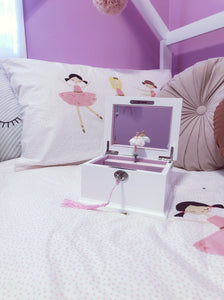 "Ballerina" Musical Personalised Jewellery Box ( IN STOCK )