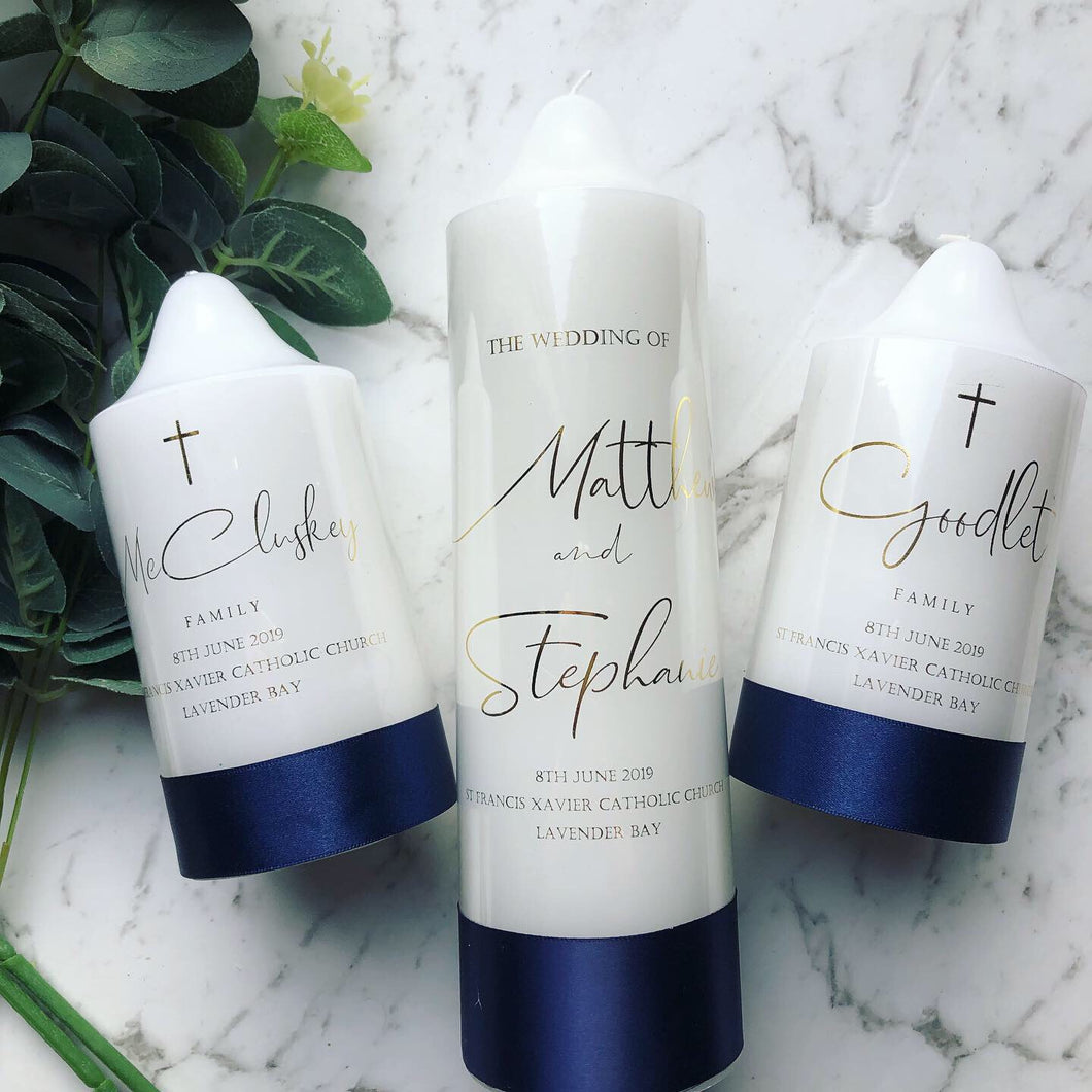 Wedding Candle Unity Set
