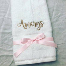 Load image into Gallery viewer, Embroidered Hand Towel
