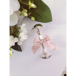 Silver Plated Baby Rattle