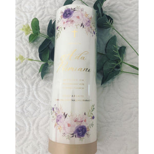 "Sierra" Baptism Candle