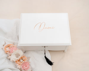 "Ballerina" Musical Personalised Jewellery Box